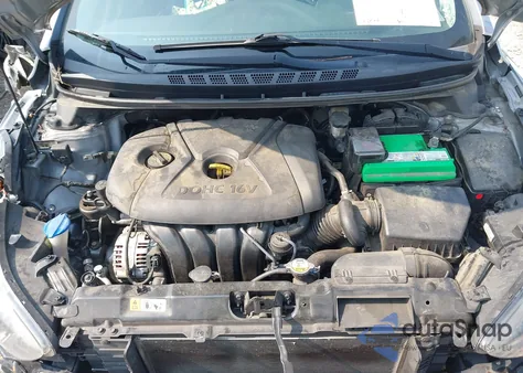 2016 Hyundai Elantra Se from USA, damaged, VIN 5NPDH4AE3GH707795